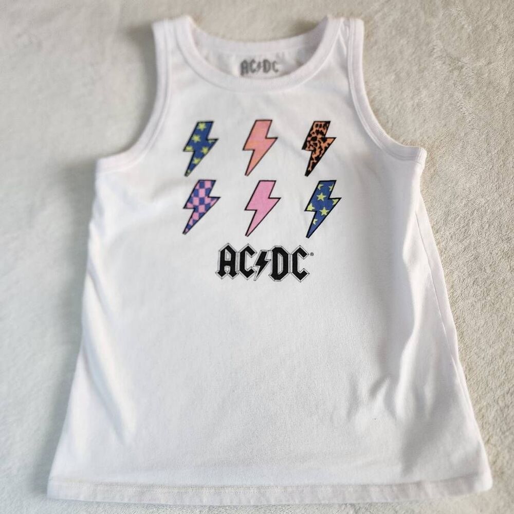 AC/DC Girls Tank Top 2024 Size Large (10-12)